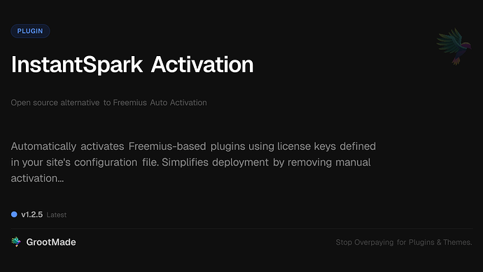 InstantSpark Activation