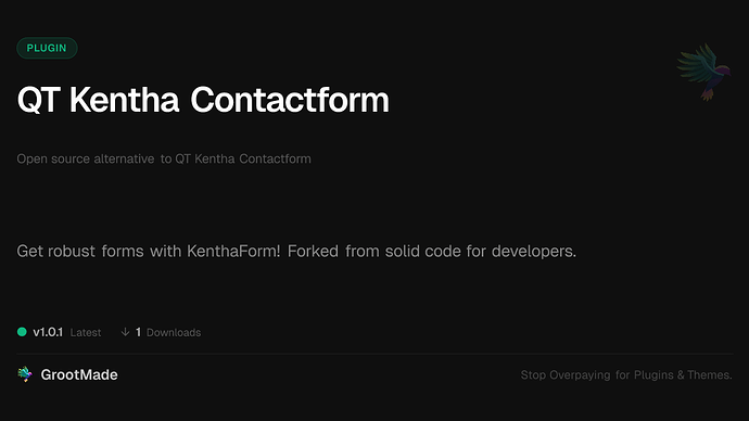 QT Kentha Contactform