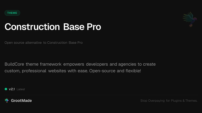 Construction Base Pro