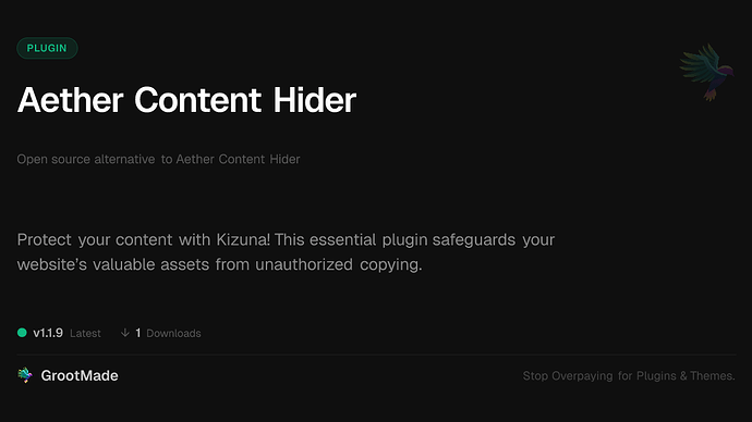 Aether Content Hider