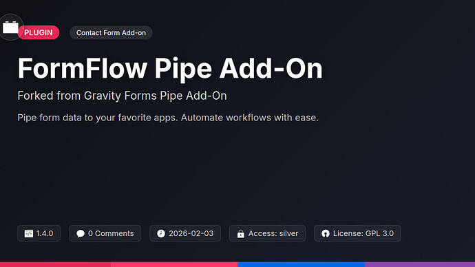 Damien Forms Pipe Add-On