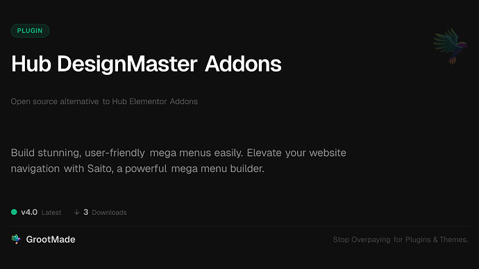 Hub DesignMaster Addons