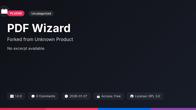 PDF Wizard - Responsive FlipBook WP Extension