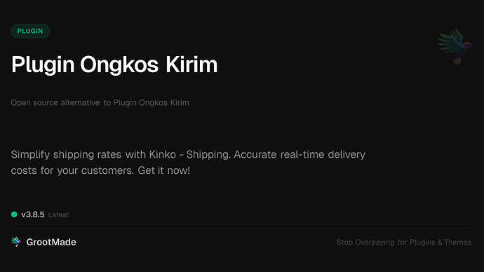Plugin Ongkos Kirim