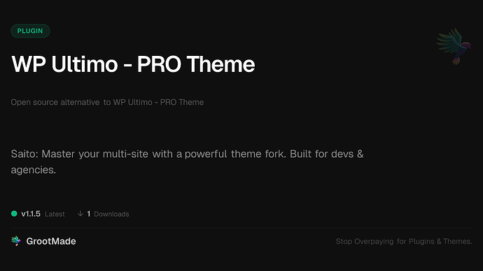 WP Ultimo - PRO Theme