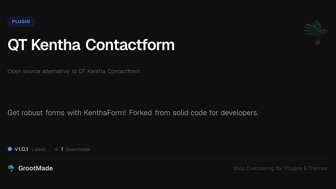 QT Kentha Contactform