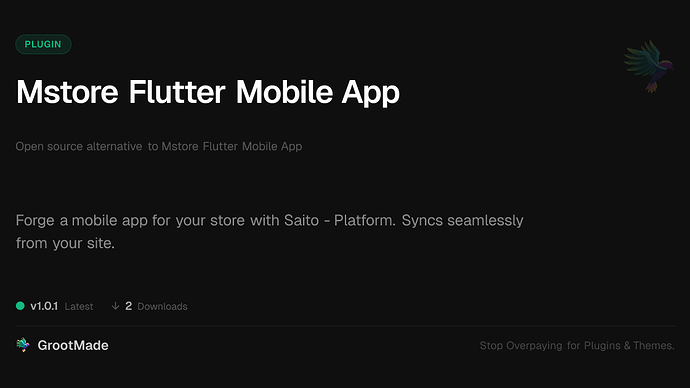 Mstore Flutter Mobile App