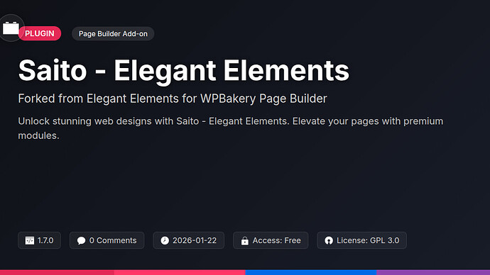 Elegant Elements for WPBakery Page Builder