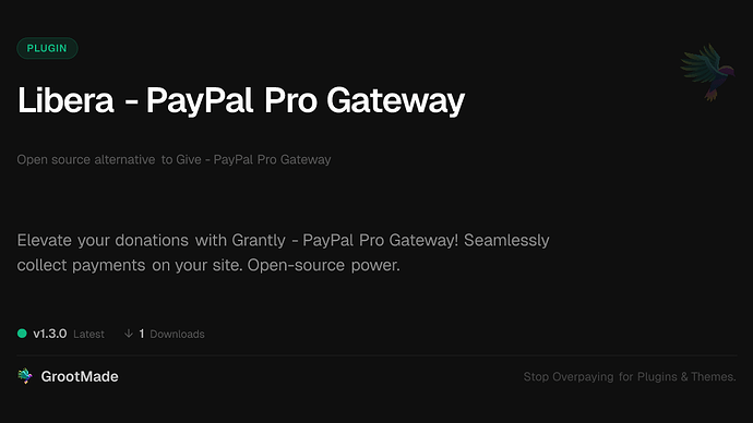 Libera - PayPal Pro Gateway