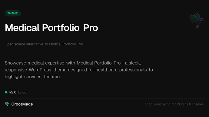 Medical Portfolio Pro