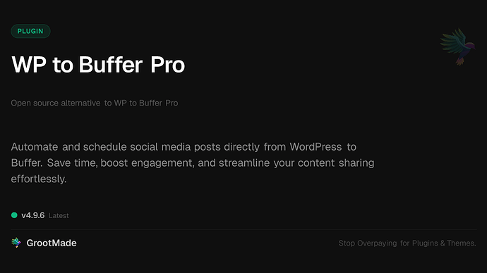 WP to Buffer Pro