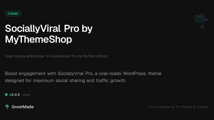 SociallyViral Pro by MyThemeShop