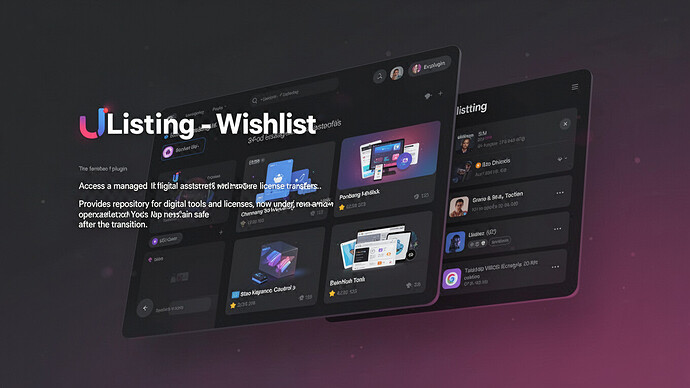 uListing - Wishlist