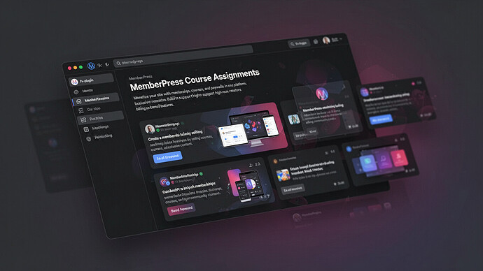 MemberPress Course Assignments