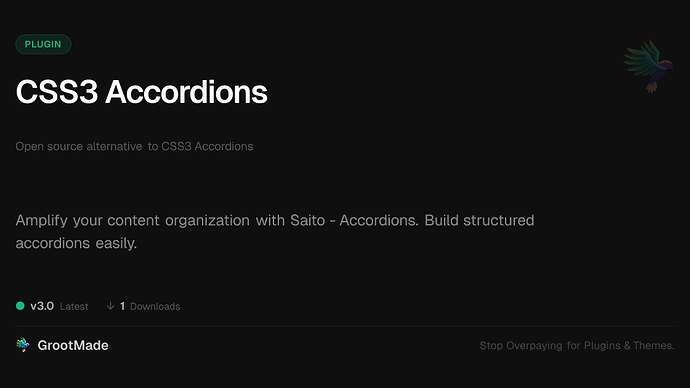 CSS3 Accordions