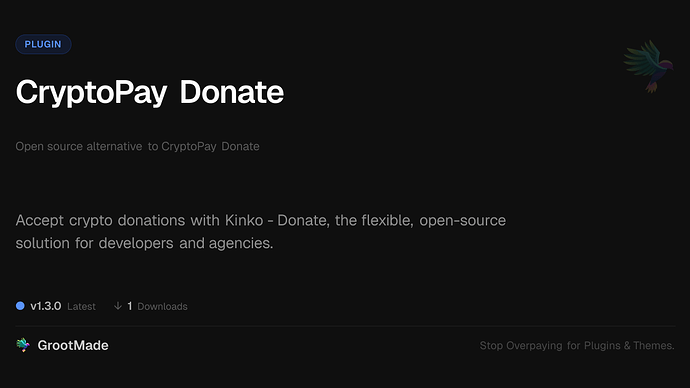 CryptoPay Donate