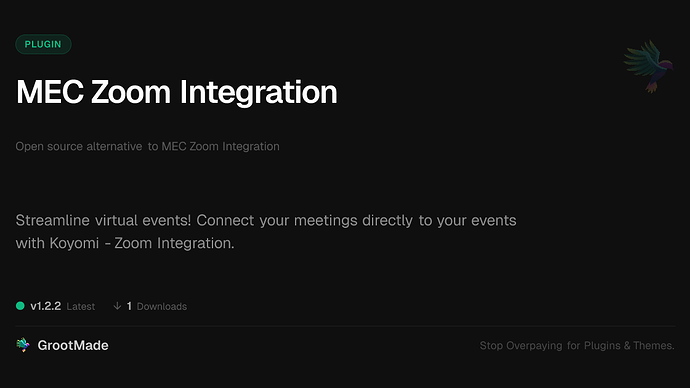 MEC Zoom Integration