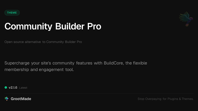 Community Builder Pro