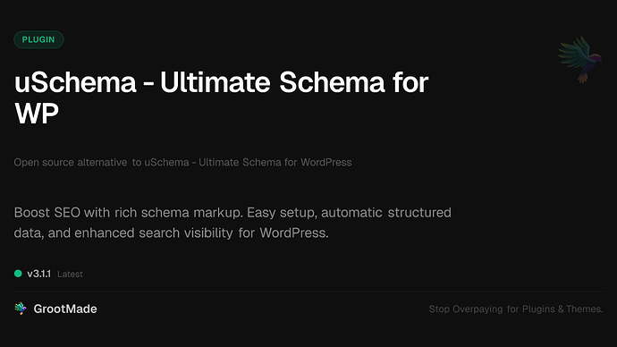 uSchema - Ultimate Schema for WP
