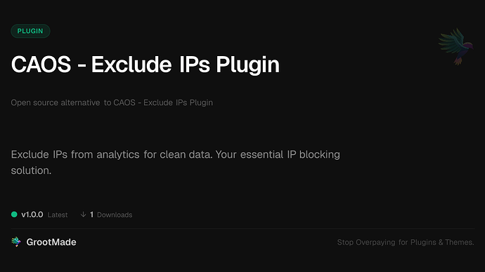 CAOS - Exclude IPs Plugin
