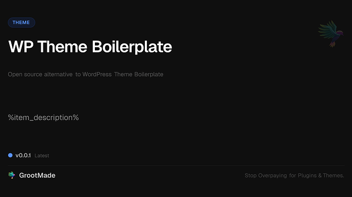 WP Theme Boilerplate