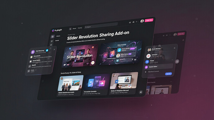 Slider Revolution Sharing Add-on