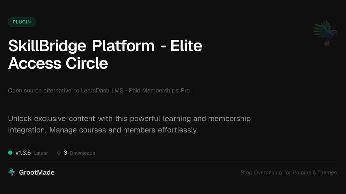 SkillBridge Platform - Elite Access Circle