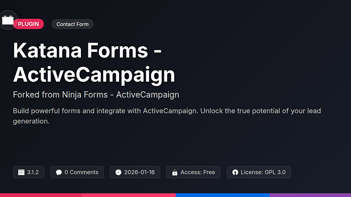 Basstracker Forms - ActiveCampaign