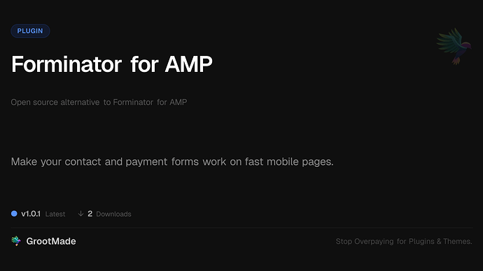 Forminator for AMP
