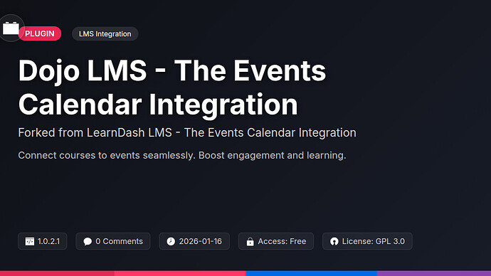 SkillBridge Platform - The Events Calendar Integration
