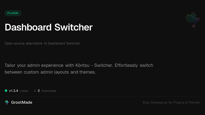 Dashboard Switcher