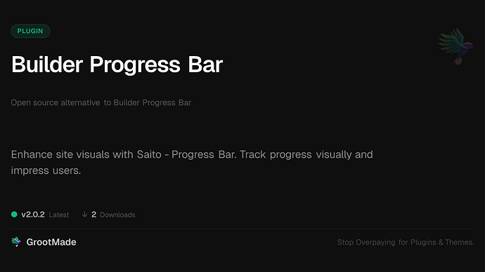 Builder Progress Bar