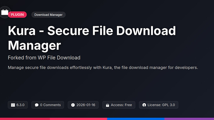 WP File Download