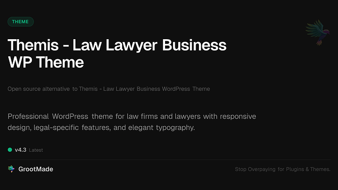 Themis - Law Lawyer Business WP Theme