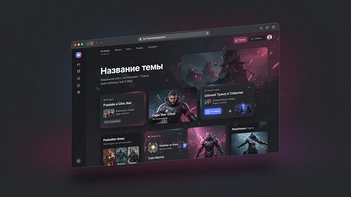 Название темы