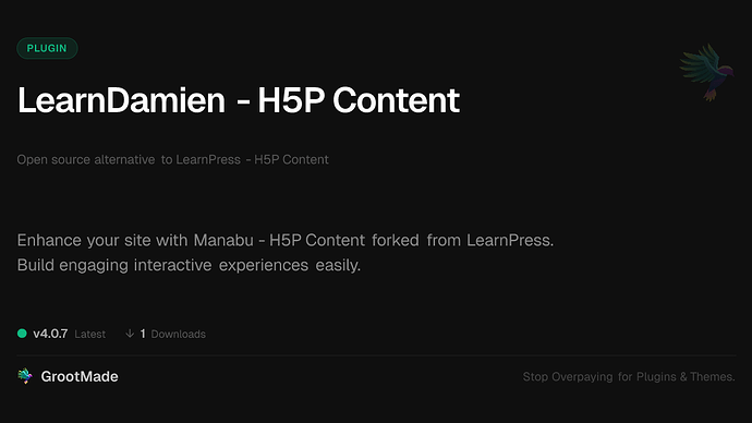 LearnDamien - H5P Content