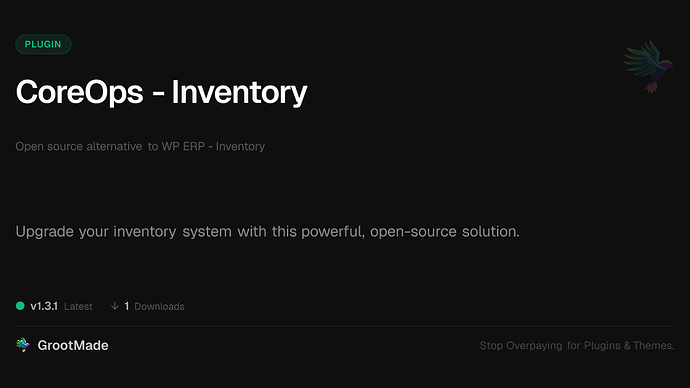 CoreOps - Inventory