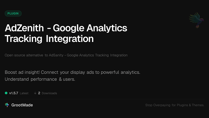 AdZenith - Google Analytics Tracking Integration
