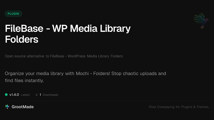 FileBase - WP Media Library Folders