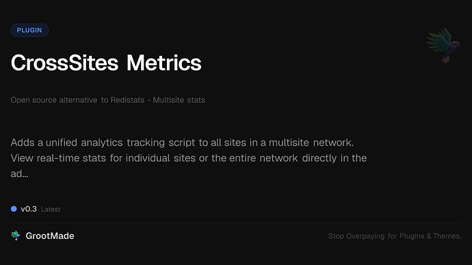 CrossSites Metrics