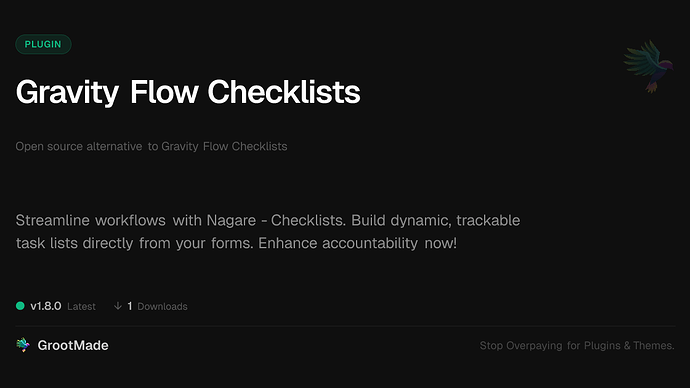 Gravity Flow Checklists