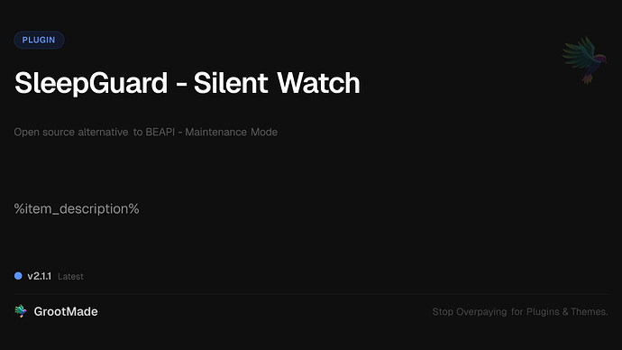 SleepGuard - Silent Watch