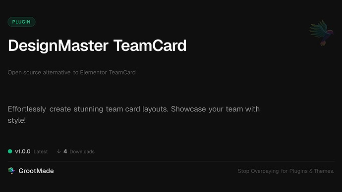 DesignMaster TeamCard