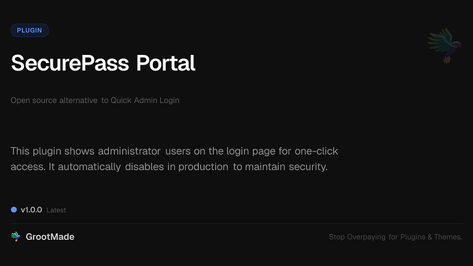 SecurePass Portal