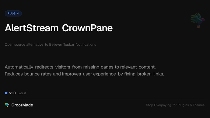 AlertStream CrownPane