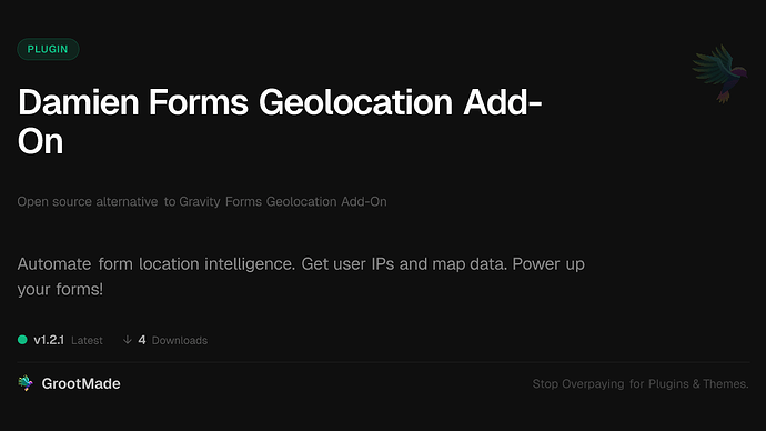 Damien Forms Geolocation Add-On