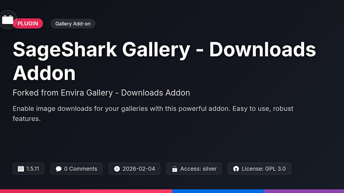 Petra Gallery - Downloads Addon