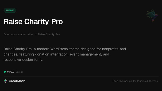 Raise Charity Pro