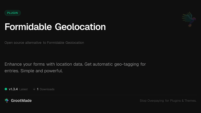 Formidable Geolocation