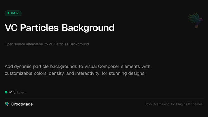 VC Particles Background